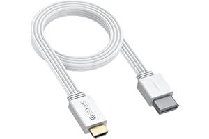 eSynic Wii zu HDMI Konverter Kabel 1,2m 1080P für Full HD-Gerät, Wii-HDMI-Adapter-Kabel für Wii, Wii U, HDTV, NTSC 480i/480p, PAL 576i Plug and Play