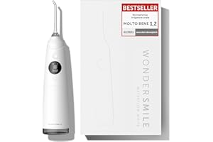 Wondersmile Irrigatore orale Pro – Tecnologia SmoothFlow per una cura ottimale dei denti e delle gengive – Pulitore interdentale con 4 modalità (All White)