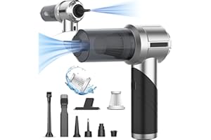 KEDIFOAI Aspirabriciole Senza Fili, 20000Pa 4 in 1 Aspirapolvere Auto Portatile,Aspiratore e Soffiatore con Motore Brushless,USB C Mini Aspirapolvere Potente per Auto Casa Ufficio Peli di Domestici (C)