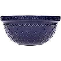 Tala Traditionele Ceramische Steengoed het Mengen Kom, Blauw/Cr