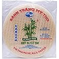 WaNaHong Vietnamese Rice Paper | Great for Spring Roll Summer Roll | Gluten Free, Vegan, and Low Calorie (22cm)