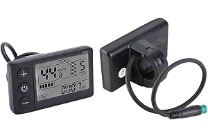 Zerodis LCD-displaymätare S866 displaymätare 24 V 36 V 48 V kontrollpanel med vattentät plugg elektrisk cykel LCD-skärm 24 V 36 V 48 V