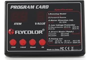 Flycolor FlyMonster karta programująca do zdalnie sterowanych łodzi RC statek ESC elektroniczny kontroler prędkości