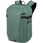 American Tourister Unisex Yetişkin Sırt &Ccedil;antası, DARK FOREST, 17,3 İn&ccedil;