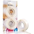 OWill 500PCS Balloon Glue Dots, Removable Balloon Sticky Spots Double Sided Clear Tape, Extra strong Adhesive for Crafting Birthday Party Decorations Scrapbooking Photo Walls Mark ceiling