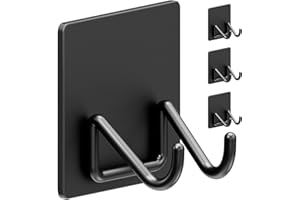 jockcaras Selbstklebend Rasierer Halter Ohne Bohren: Handtuchhaken SCHWARTZ Rasierklingenhalter 4er Pack