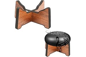 Butyeak Handpan Ständer, Stahlzungentrommel, Zungentrommel Holzständer, Zungentrommelständer, Snare-Ständer, Handpan Instrument Holzständer