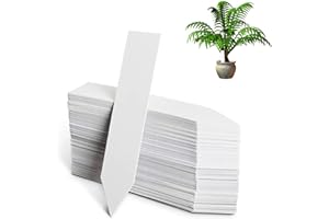 OBYJCA 300Pcs Plant Labels for Outdoor Plants Plastic, Plant Tags, Plant Markers Garden Labels for Seed Herb Seedling Vegetable Flower Potted