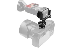 WEWOGA Osmo Pocket 3 Adattatore Cold Shoe per Fotocamera, DSLR Multi-Camera Setup Supporto Hot Shoe compatibile per DJI Osmo Pocket 3 Accessori Vlogging Configurazioni Live Streaming