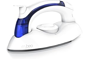 ‎CSL-COMPUTER CSL-Computer MyBeo - Reisebügeleisen - Faltbarer Griff abklappbar – antihaft Bügelsohle – Edelstahl Gleitsohle – 3 Stufen einstellbar – ohne und mit Dampf – Dampfstoß – Reise Dampfbügeleisen