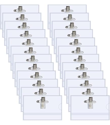 SIGEL LP898 Inserts For Name Badges, 5.4 X 9 Cm, White, 100 Pieces Equal To 10 Sheets