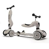 Scoot & Ride Scoot and Ride Highwaykick 1 Oturaklı &Ccedil;ocuk Scooter A&ccedil;ık Gri 160629-96268
