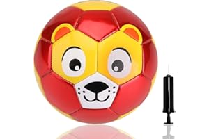 U&C Planet Toddler Football, Footballs Size 2, Mini Kids Ball, Football Gift for Baby 1 2 3 4 5 Years Old, Footballs Game for Boys Girls Children Yard Outdoor Indoor