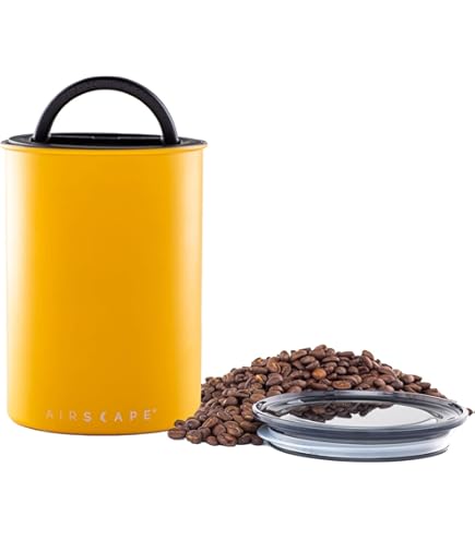 MRDLKNX Luftdichte Kaffeedose 1,1L - Vorratsbehälter Mit CO2 Ventil Für Kaffeebohnen