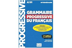 Grammaire progressive du français - Niveau intermédiaire (A2/B1) - Livre + CD + Appli-web - 4ème édition: Livre intermediaire