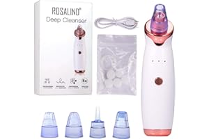 ROSALIND Odkurzacz z czarną kropką, wielofunkcyjna ekstrakcja, usuwanie Blackhead, USB Akumulator do czyszczenia twarzy z nosa Black Point