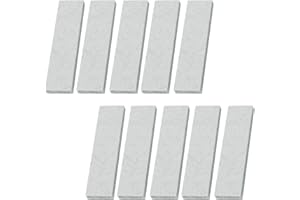 Oshhni 10 Pièces Plaquettes de Frein pour Vélo d'Appartement au Sol Fournitures Durables Pièce de Rechange en Feutre de Laine Étrier Professionnel