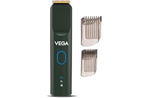 VEGA Smartone S3 Beard Trimmer Men, 160 Mins Runtime, Ipx7 Waterproof & 40 Length Settings, Green, Battery Powered(Vhth-36)