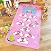 Superb Kids / Childs Rug Princess Castle Hopscotch Pink Play Mat 80cm x 150cm (2'6 x 5' approx)