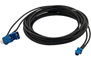 YILIANDUO YILAIDNUO Fakra Splitter Cable Fakra C Macho a 2 x Fakra C Hembra Y Tipo Pigtail Cable RG174 3M para Car Radio, Antena GPS Navegación