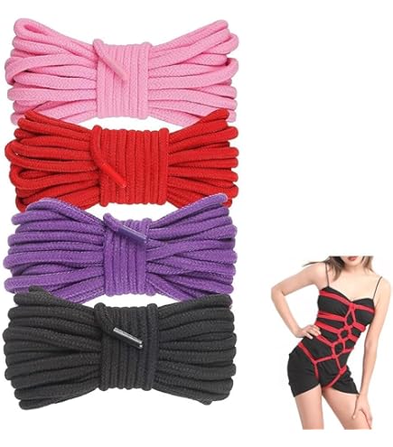 2/mo - Finance 4 X 10 M Bondage Rope SM Bondage Set Restraints Cotton Rope BDSM SM Bondage Set Toy For Couples Extreme Beginners Ankle Games | Buy Now, Pay Later