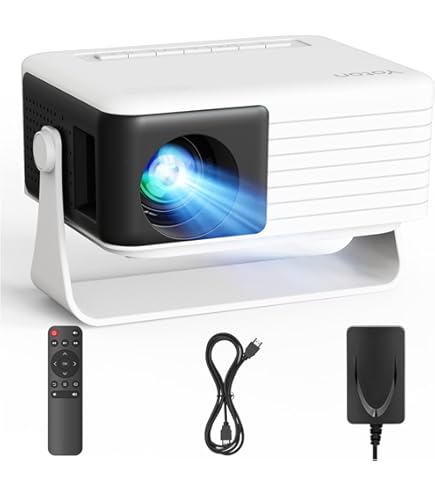 Ysametp Mini Projector 本体 Ysametp Mini Portable Projector 1080P 140 Inch HD Screen 10000LM プロジェクター