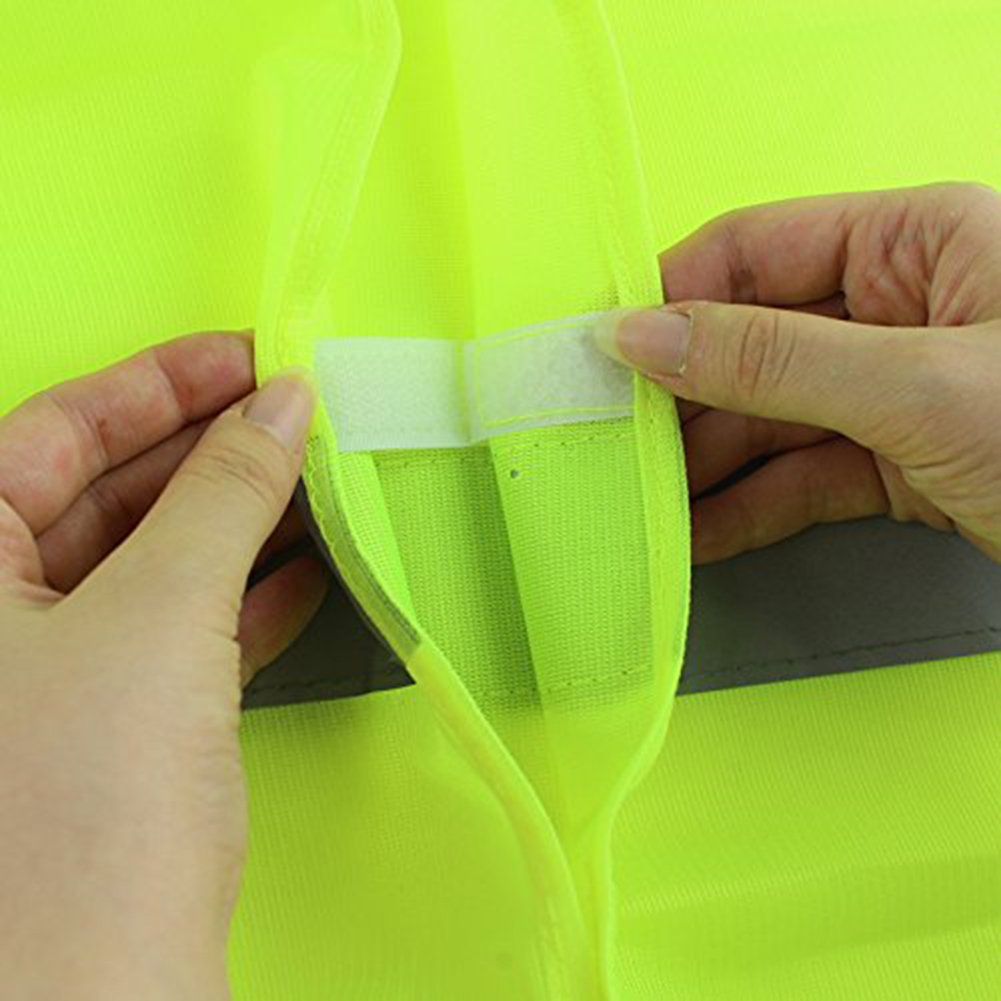 Hosaire-EN471-Car-Reflective-Safety-Vest-Yellow-Crease-Resistant-Washable-Standard-Size