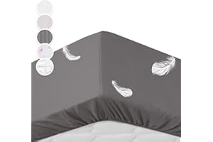 ‎SLEEPWISE Sleepwise Soft Wonder Spannbettlaken, OEKO-TEX® Mikrofaser Bettlaken, Topper Spannbettlaken, King Size Leintuch, Bed Sheets Atmungsaktiv, Antistatisch & Hypoallergen, Bettlaken 140-160x200 cm