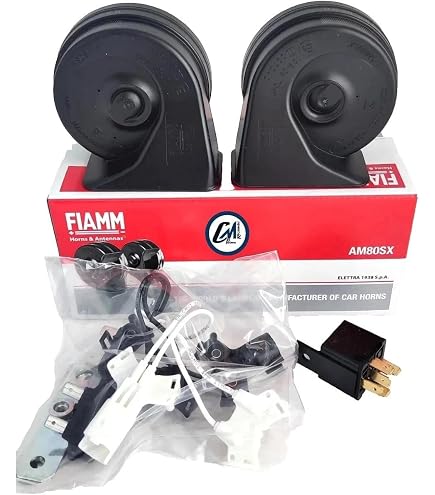 Kit Trombe Bitonali 12V FIAMM - Coppia Clacson - Foto 2