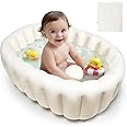 Baby Bath Tub Inflatable Bathtub, Toddler Bath Foldable Baby Bath Travel Baby Bath Support 0-12 Months, Inflatable Baby Bath Baby Baths Collapsible Baby Bath Newborn Bath for Boy and Girls