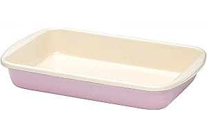 Riess, 0434-006, naczynie do zapiekania 32/19, Classic - kolorowe/pastelowe, kolor różowy, długość 36 cm, szerokość 21,5 cm, wysokość 5,5 cm, emalia, indukcja