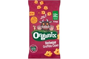 Organix BBQ Gruffalo Claws 12+ Months Corn Puffs, 15g