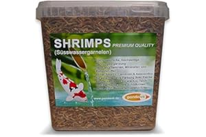 pondovit Shrimps - Premiumsnack Leckerei für Koi, 5 l