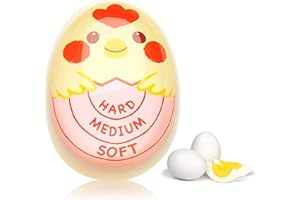 ‎MHWAN MHwan Eieruhr zum Mitkochen, Spaß und Niedlich Eggtimer, Wiederverwendbar Egg Timer, Kochei Wärme Farbwechselanzeige