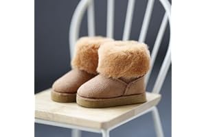XiDonDon 1/6 BJD SD size doll 30cm body shoes fashion snow boots 1/6 YOSD doll shoes doll accessories (brown)