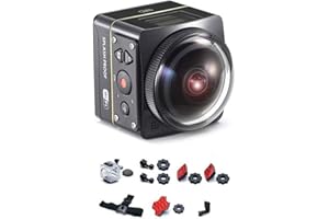 KODAK SP360 4 K Aqua Pixpro Acción Cámara Aqua Sport Pack, Color Negro