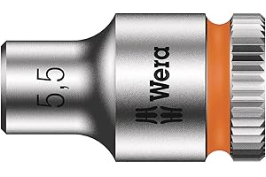 Wera 05003504001 Zyklop nasadka na klucz nasadowy 8790 HMA, z napędem 1/4", 5,5 mm