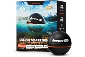 Deeper Pro+ Smart Sonar Castable and Portable WiFi Fish Finder with Gps for Kayaks and Boats on Shore Carp Fishing Fish Finder