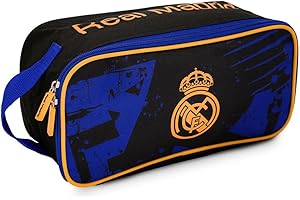 Hy-Pro Bolsa para Botas con Licencia Oficial del Real Madrid CF, con asa de Transporte, Producto del Real Madrid, Ideal para Guardar Zapatos, Gran Idea de Regalo de fútbol