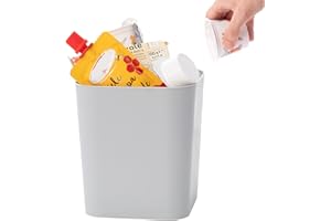 Everest Adv 10 Cestini da Tavolo per Rifiuti Colazione – Ideale per Tutte le Strutture Ricettive | Mini Pattumiera da Tavolo | Colore Grigio