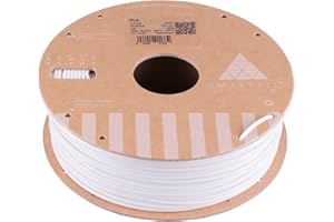 PLA SMARTFIL- Filamento para impresión 3D | ácido poliláctico | Gran facilidad de impresión | Peso: L (1000g) | Diámetro: 2.85 mm | Color: Snow