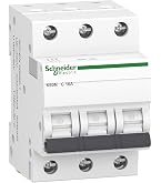 ABB S203 B50 Interruttore Automatico Magnetotermico 3 Poli, 6kA, Curva B, 50A – Per Quadri Elettrici