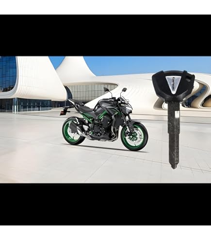 Vagary Blank Blade Uncut Bike Key for Kawasaki Z650 Z900