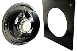 Uzman-Versand DRA-200 Wandventilator fensterfentilator Axialventilator Axialgebläse Wandlüfter Axilal Ventilator