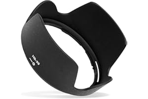 CELLONIC® Paraluce Compatibile con Nikon AF-S DX Nikkor 16-85 mm f/3.5-5.6G ED VR, Nikkor 18-300mm f/3.5-6.3 G ED VR Lens Hood in Materiale Sintetico Protegge l'obiettivo e la Lente da Urti e Graffi