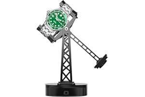 FEICHONGHO Remontoir de Montre Automatique, minuterie, Vitesse réglable, Dispositif Rotatif, Tourne-Montoir