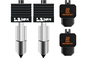 Nssnlur Lot de 2 extrudeuses H2D à haut débit pour extrudeuse Bambu, HF H2D - Impression rapide - Pour imprimante 3D Bambulab H2D/H2D Combo/A1/A1 Mini extrudeuse