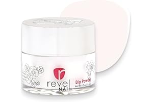 Revel Nail Dip Powder, Vivien Shade, (0.5 Ounce) Premium Color Dipping Powder for Nails, Professional French Manicure Powder, DIY Dipping Mates