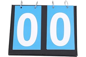 KEENSO Keen so 2/3/4 Chiffres Portable Flip Nombre Tableau de Bord Sport Tableau de Bord Compteur de Score pour Tennis de Table Basket-Ball