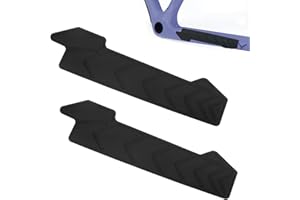 KSYWYDU 2 Pcs Mountain Bike Chainstay Protector MTB Stickers, Bike Chain Guard Protector Silicone Adhesive, Durable & Lightweight, Protects Frame from Chain Slap Scratches Paint Chips for Mountain Bikes